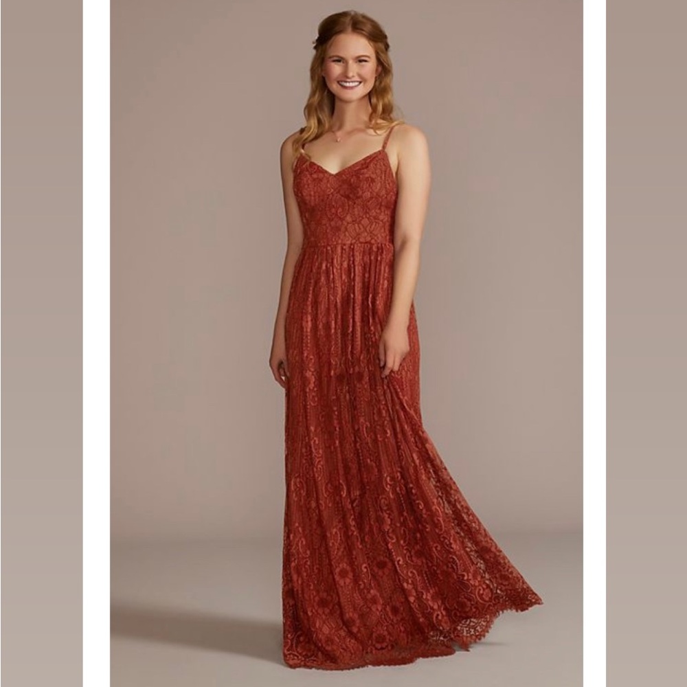 David’s Bridal Lace dress